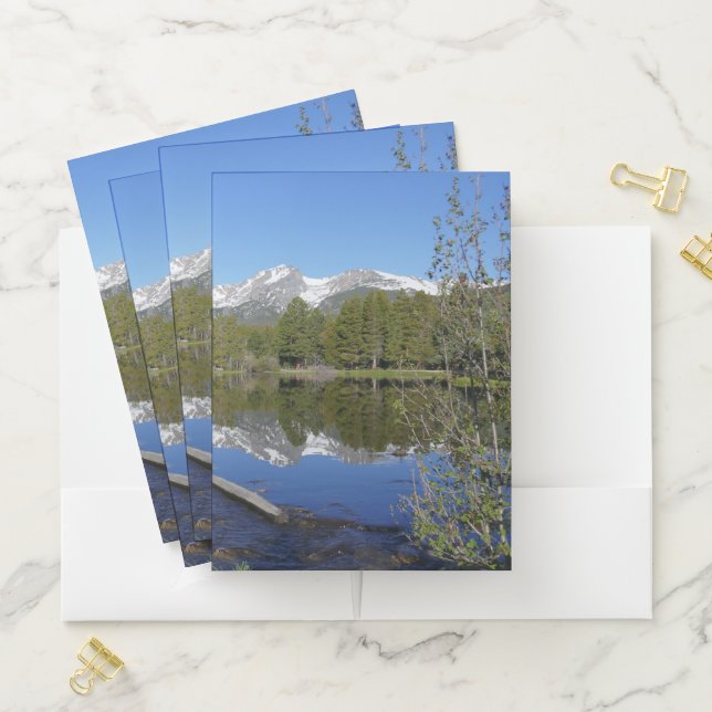 Sprague Lake II at Rocky Mountain National Park Pocket Folder (In Situ)