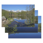 Sprague Lake II at Rocky Mountain National Park Wrapping Paper Sheets