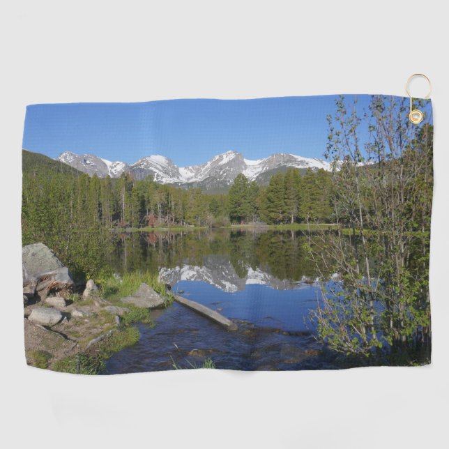 Sprague Lake II Golf Towel (Horizontal)