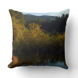 Sprague Lake in Fall Throw Pillow