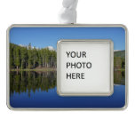 Sprague Lake Reflection Christmas Ornament