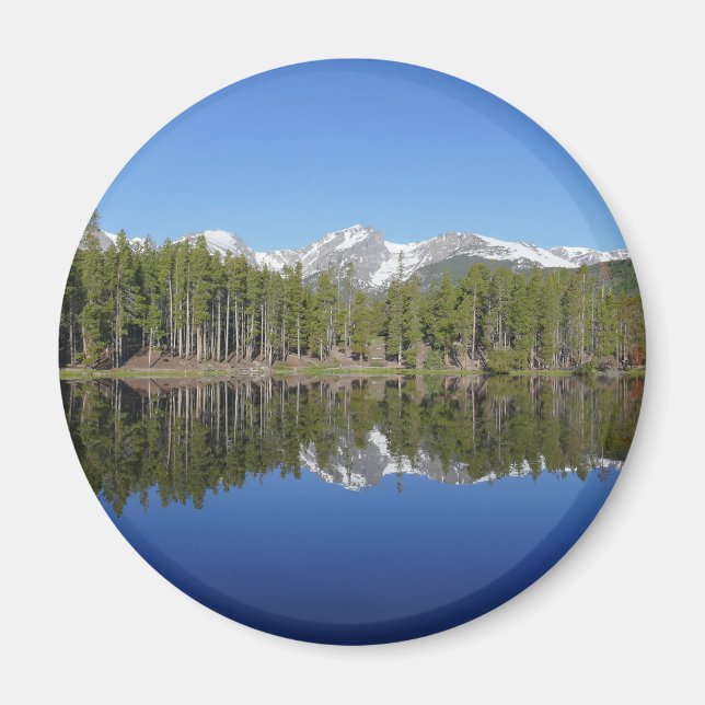 Sprague Lake Reflection Magnet (Front)
