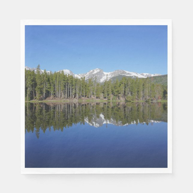 Sprague Lake Reflection Napkins (Front)