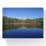 Sprague Lake Reflection Paperweight