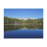 Sprague Lake Reflection Postcard