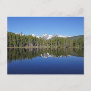 Sprague Lake Reflection Postcard