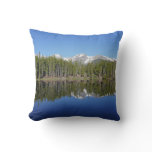 Sprague Lake Reflection Throw Pillow