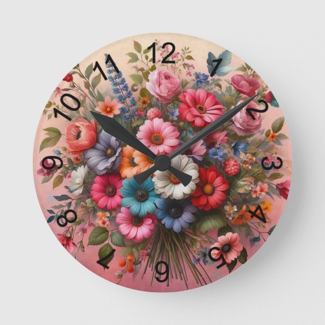 Spray 4 round clock (Front)