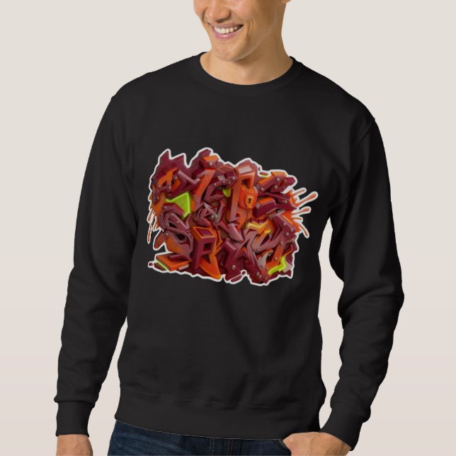 Spray addicts graffiti sweatshirt (Front)