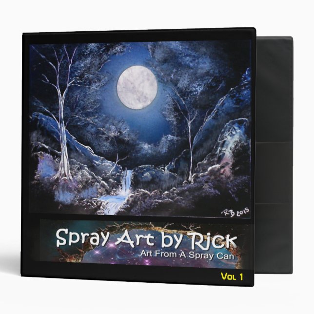 Spray Art by Rick Binder (Front/Inside)