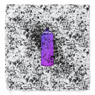 Spray can bandana