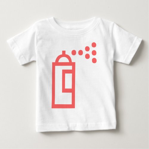 Spray Can Icon Baby T_Shirt