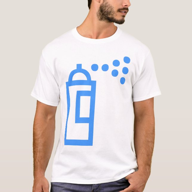 Spray Can Icon T-Shirt (Front)