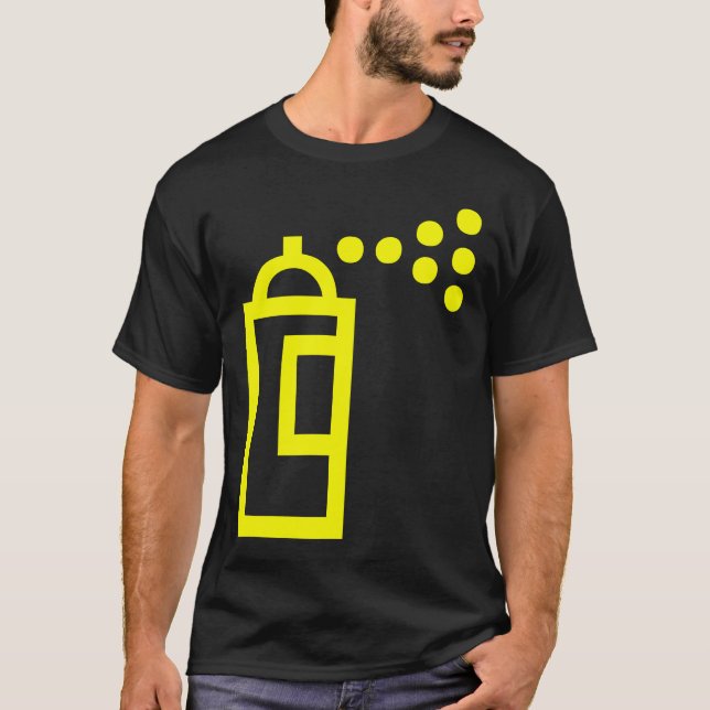 Spray Can Icon T-Shirt (Front)