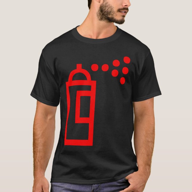 Spray Can Icon T-Shirt (Front)