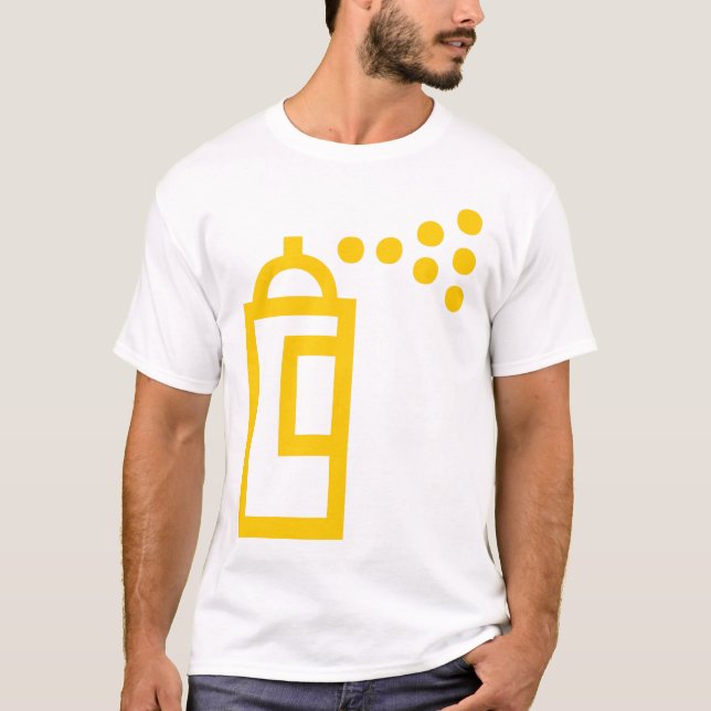 Spray Can Icon T-Shirt (Front)
