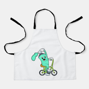 Spray can with Bicycle Apron