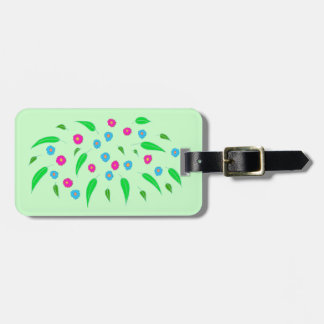 Spray of Colorful Flowers Luggage Tags
