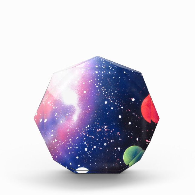 Spray Paint Art Space Galaxy Painting Award (Front)