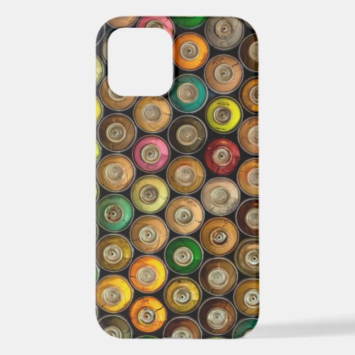 Spray Paint Cans iPhone 12 Case