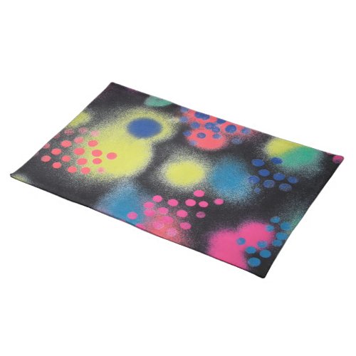 Spray Paint Cloth Placemat