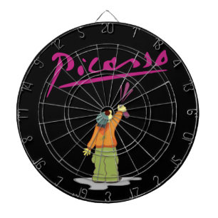 Spray Paint Dart Board