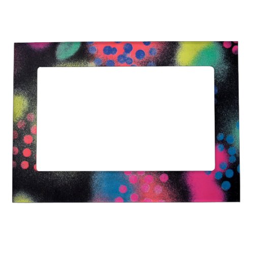 Spray Paint Magnetic Photo Frame