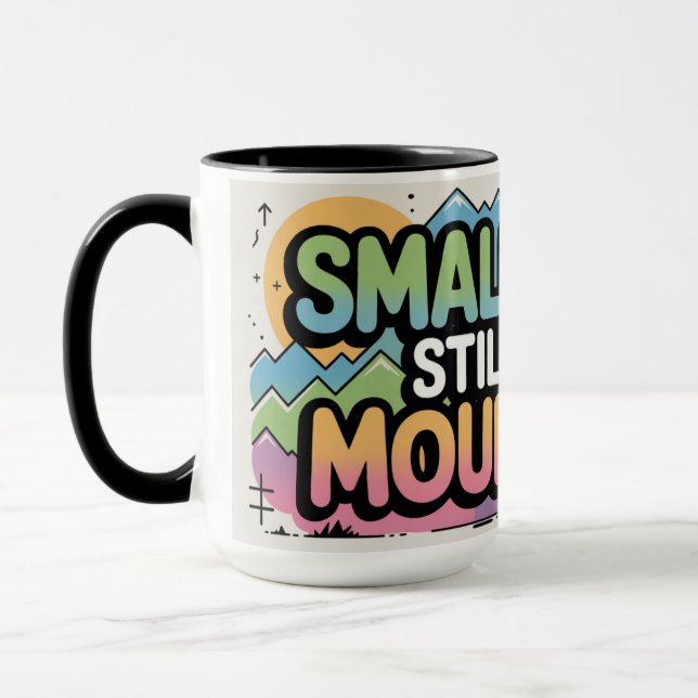 Spray-Paint Mindset Shift - Urban Optimisme Mug (Left)