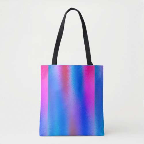 Spray Paint Pink and Blue Tote Bag