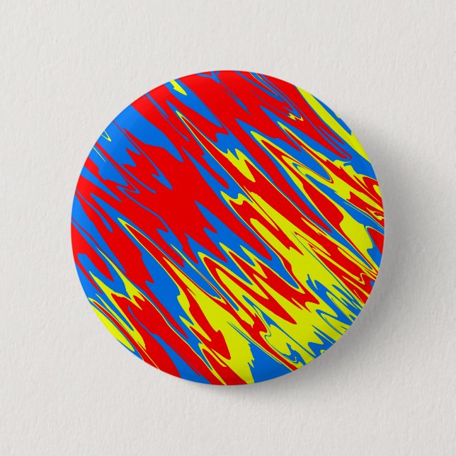 Spray Paint Red Yellow Blue Button (Front)