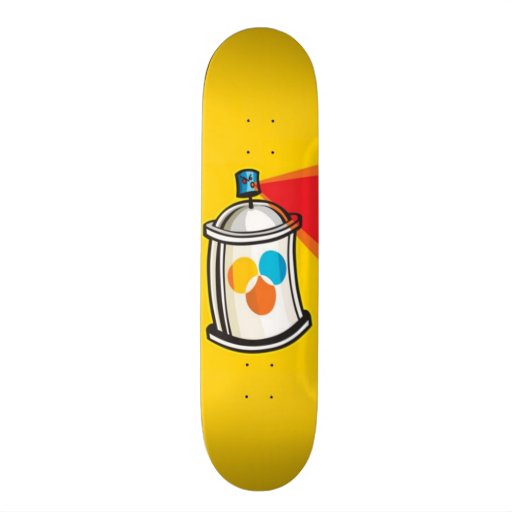 Spray Paint Skateboard | Zazzle