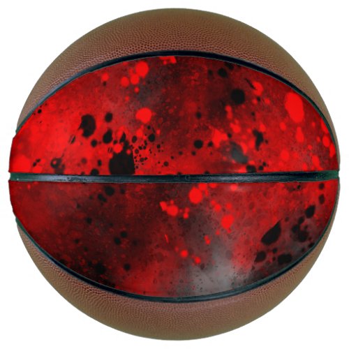 Spray Paint Splatter Effect Basketball