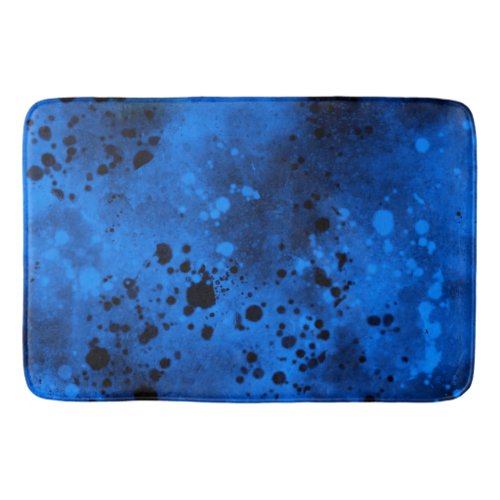 Spray Paint Splatter Effect Bath Mat