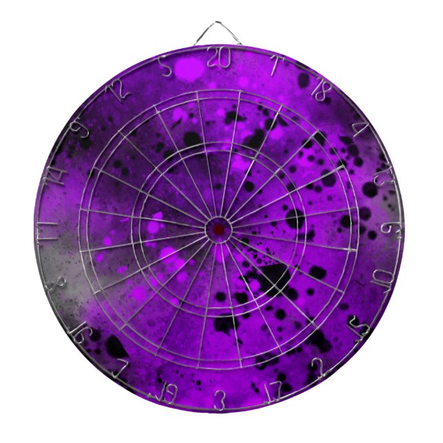 Spray Paint Splatter Effect  Dart Board (Front)
