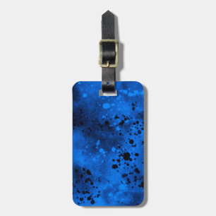 Spray Paint Splatter Effect Luggage Tag