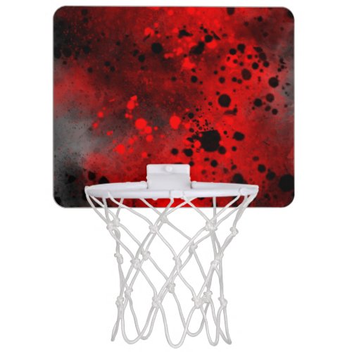 Spray Paint Splatter Effect  Mini Basketball Hoop