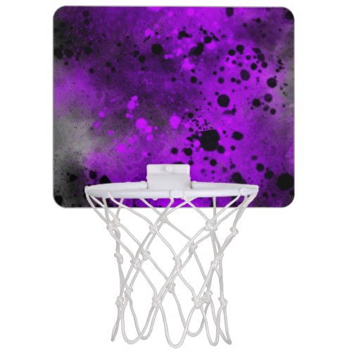 Spray Paint Splatter Effect   Mini Basketball Hoop