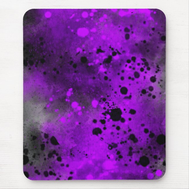 Spray Paint Splatter Effect Mousepad (Front)