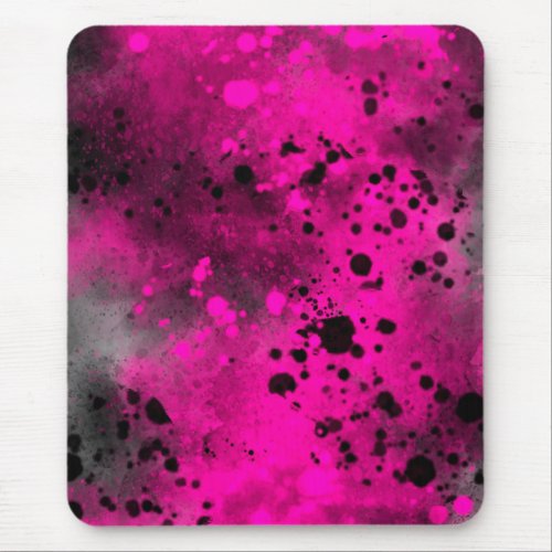 Spray Paint Splatter Effect Mousepad