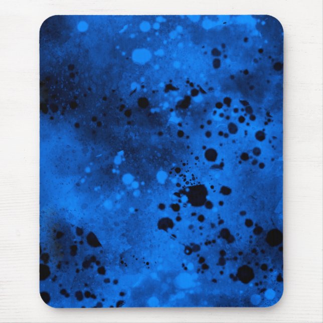Spray Paint Splatter Effect Mousepad (Front)