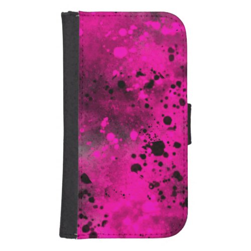 Spray Paint Splatter Effect Phone Wallet Case