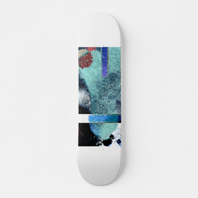 Spray space skateboard deck (Front)
