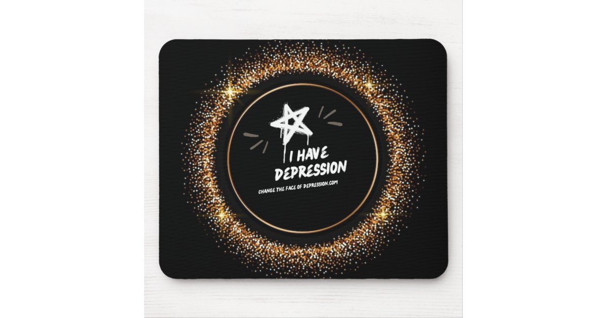 Spraypaint I have Depression Mousepad Zazzle