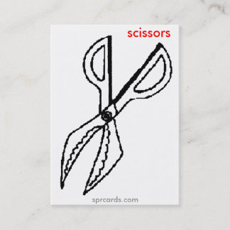 sprcards-scissorscard business card