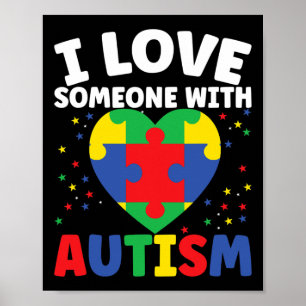 Spread Autism Awareness And Show Support Autism Aw Poster