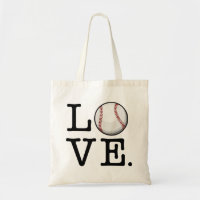 Spread Baseball Love | Baseball Fan Tote Bag