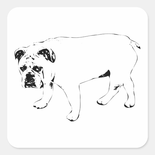 Spread Cheer, Simple Pup Sticker (Front)