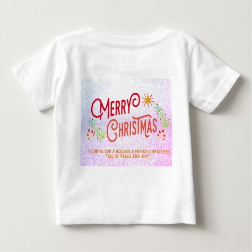 Spread Festive Cheer with Our Christmas Wonderland Baby T_Shirt