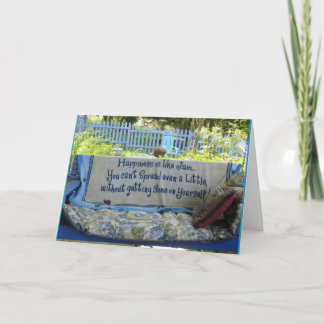 Spread Happiness like Jam Thank You Card