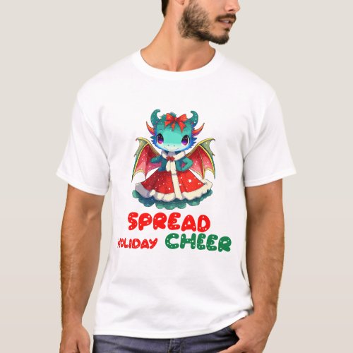 Spread Holiday Cheer Cute Dragon Ball T_Shirt